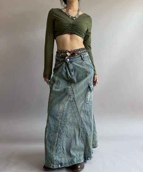 【USED】 SAYLOR Cropped Top / 260404-017