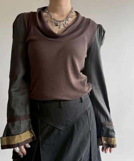 【USED】 Cop.Copine Design L/S Top  /251014-029