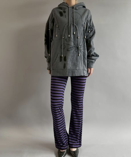 【USED】 I.AM.GIA Purple Stripe Design Pants / 251101-012