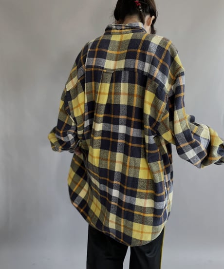【USED】  Checked Flannel Shirt / 221119-003