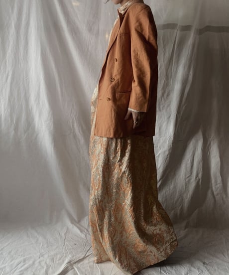 【USED】No Sleeve Poly China Dress/210217-045