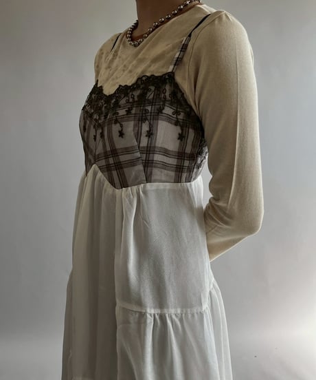 【USED】 Cop.Copine Design Camisole Top /251014-024