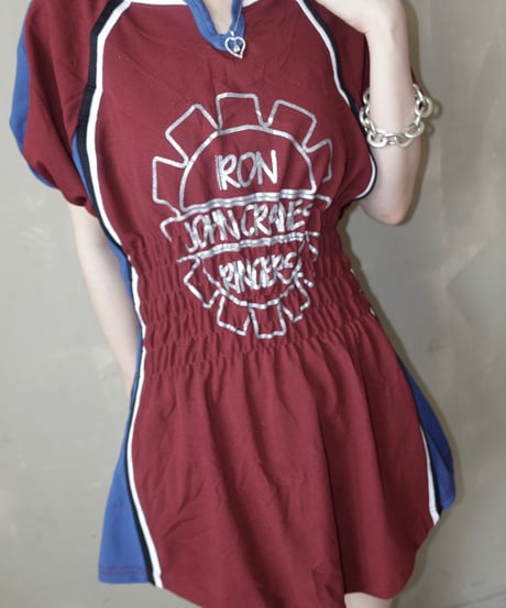 【RE;CIRCLE】 Re Shirring Football Shirt  /  250724-031