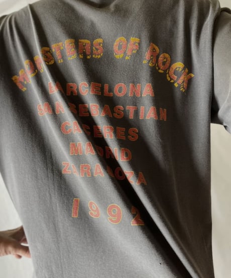 【USED】  S/S T-shirt IRON MEDEN①/210825-007