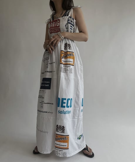 【RE;CIRCLE】 RE Eco-Friendly Bag Camisole One-piece / 220804-030