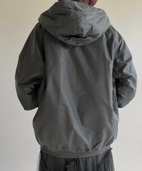 【USED】 adidas Padded Reversible Hooded Nylon Jacket /241228-010