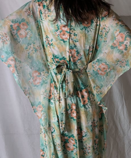 【USED】 Flower Patterned N/S Dress/210630-033