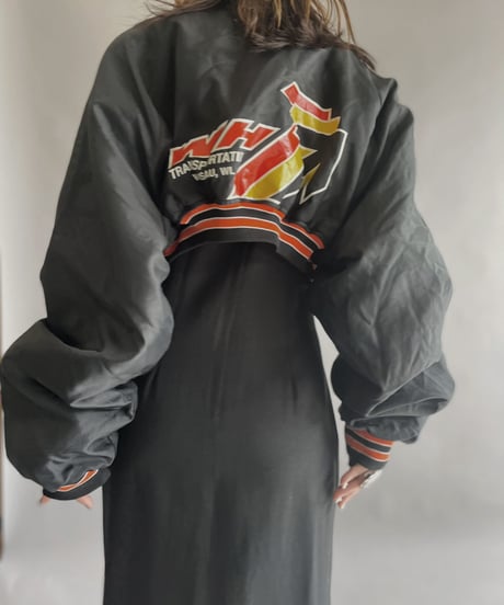 【RE;CIRCLE】 RE Nylon Short Jacket Black / 230309-001