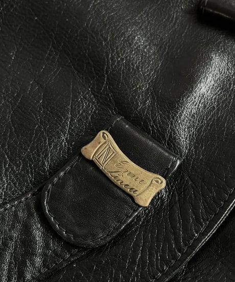 【USED】 Leather Hand Bag/ 241007-016