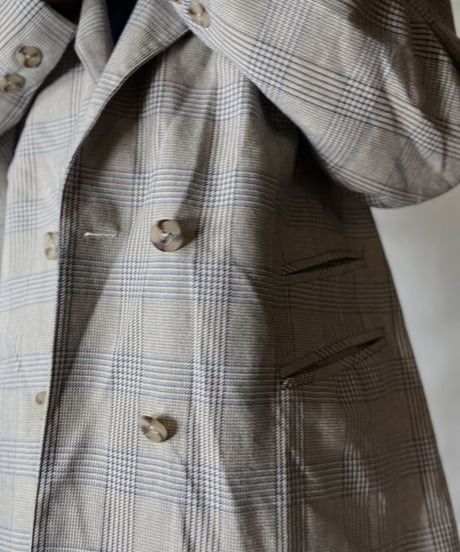 【USED】  Plaid Tailored Jacket/211014-047