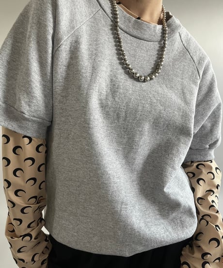 【USED】 Made in USA 80~90's The Varmont Country Store Blank S/S Sweat /250215-017