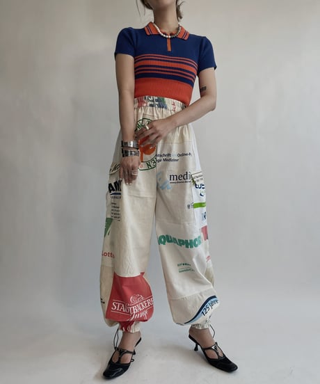 【RE;CIRCLE】 RE Eco-Friendly Bag Pants / 220707-008