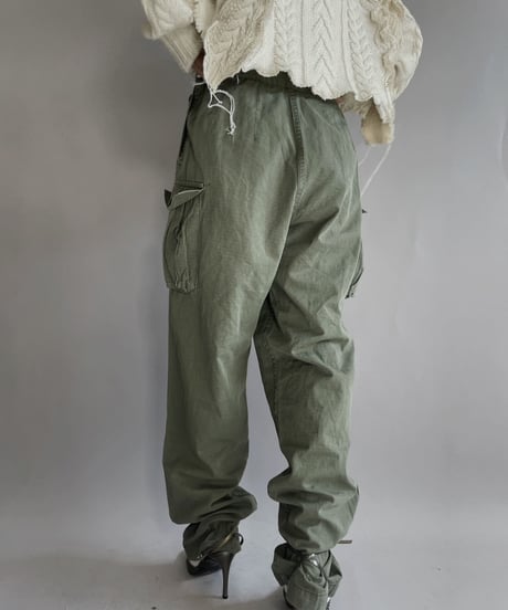 【USED】  Army Pants Jungle Fatigue / 230330-019