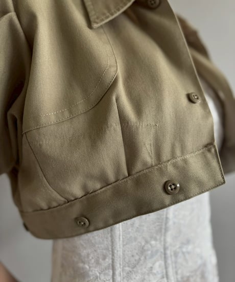 【Chinatsu Aoyama】 RE Makers Shirt Khaki / 260702-003