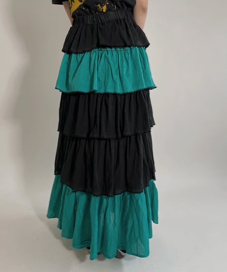 【RE;CIRCLE】 RE Indian Cotton Skirt / 220503-020
