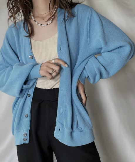 【USED】   LACOSTE Knit Cardigan⑩/211126-018