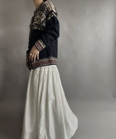 【USED】 Tyrolean Knit Cardigan / 230121-025