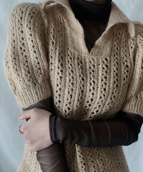 【USED】Knit Top/210217-052