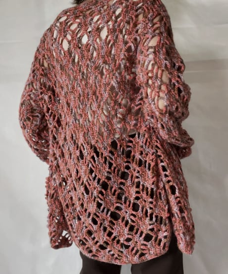 【USED】  Crochet Knit L/S Top⑧/211014-059