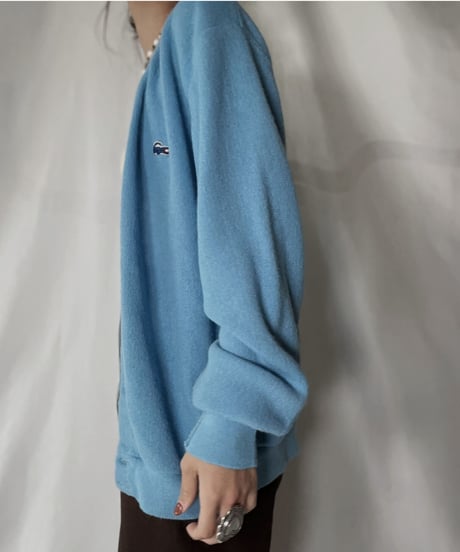【USED】   LACOSTE Knit Cardigan③/211126-003