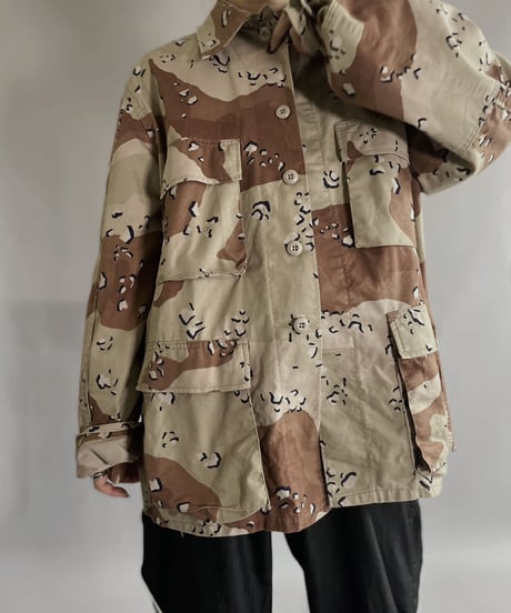 【USED】 Army Jacket Camouflage / 221203-015