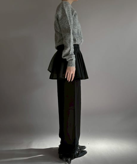 【RE;CIRCLE】 RE Suit Wrap Skirt Mini / 260129-009