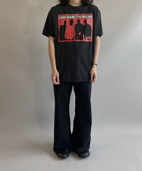 【USED】  MADE IN USA Band T-shirt RAGE AGAINST THE MACHINE /230703-008