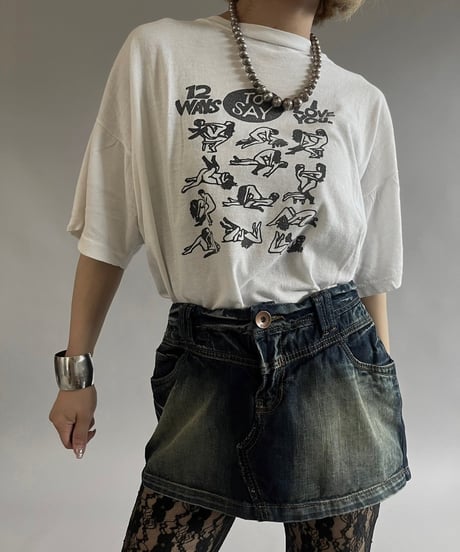 【USED】80~90's 四十八手  T-Shirt  /240622-004
