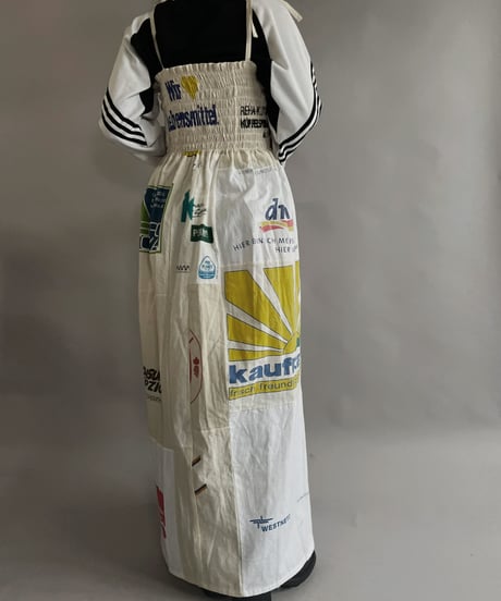 【RE;CIRCLE】RE Eco-Friendly Bag Shirring One-piece / 230327-006