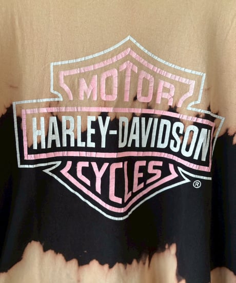【USED】 HARLEY-DAVIDSON Tie-Dye Damage Tee / 260418-027