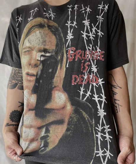 【USED】 S/S T-shirt NIRVANA "GRUNGE is DEAD"/210526-004