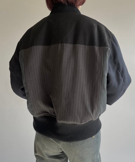 【RE;CIRCLE】 RE Suit Bomber Jacket / 250102-006