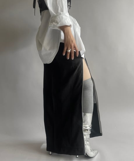 【RE;CIRCLE】 Re Front Zip Skirt/ 241003-002