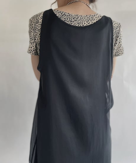 【USED】 Poly Sleeveless One-piece / 220604-029