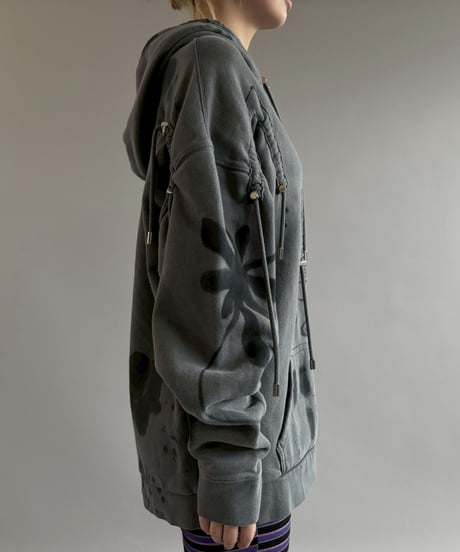 【USED】 Dead Stock COLINA STRADA Drawstring Design Hoodie /251101-011