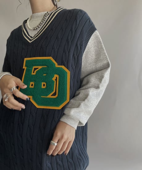 【RE;CIRCLE】 RE Wappen Pima Cotton Vest / 221103-004