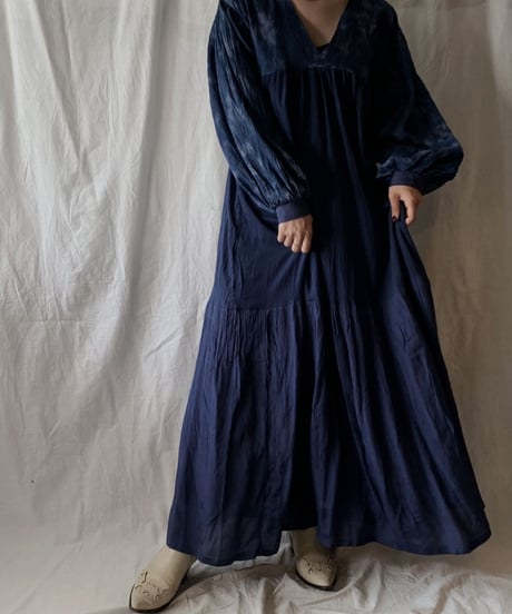 【RE;CIRCLE】 Remake Indy Cotton MUJI one-piece②/210331-002