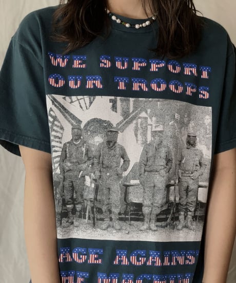 【USED】 S/S T-shirt RAGE AGAINST THE MACHINE/210526-038