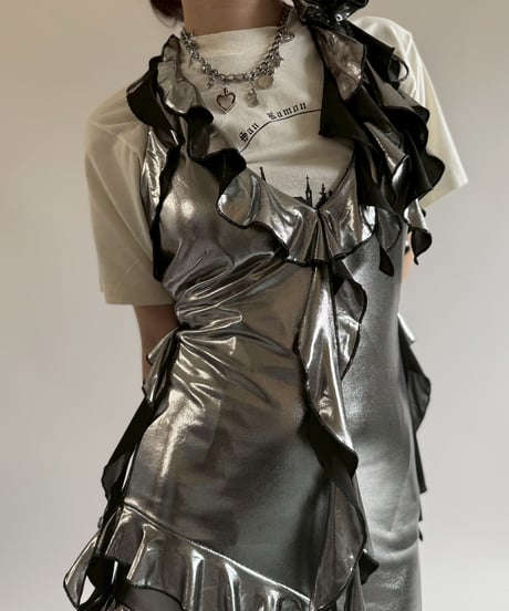 【USED】 HEIRESS Design Lame Camisole One-Piece/250510-073