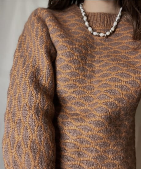 【USED】 Knit L/S Top① /211110-038
