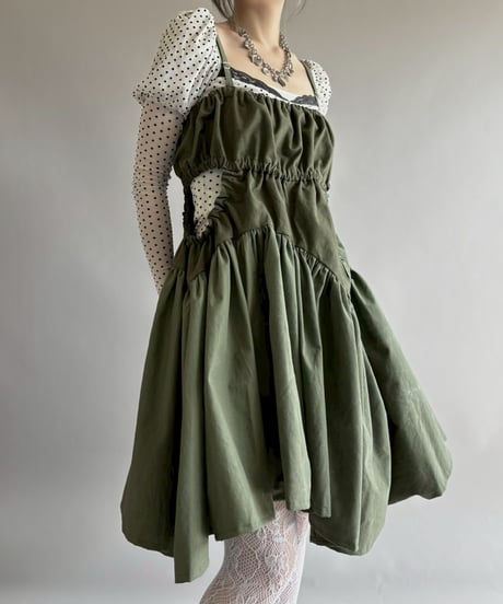 【RE;CIRCLE】 RE ARMY Gather Middle One-piece / 260326-001