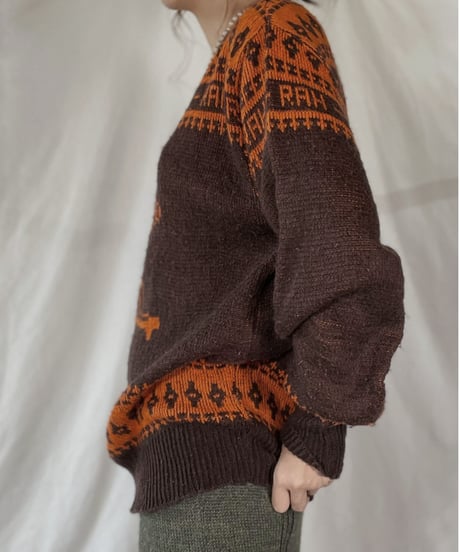 【USED】   Knit L/S Top /211216-026
