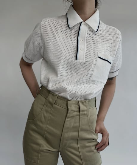 【USED】 Short Sleeved Polo Shirt / 220730-020