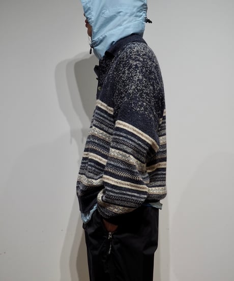 【USED】  Patterned Knit Top /240205-008