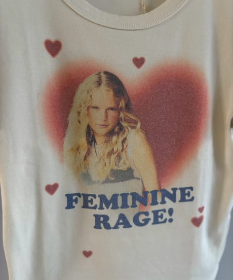【USED】 FEMININE RAGE! T-Shirt / 260704-003