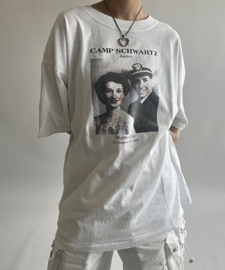 【USED】 90's Person Print T-Shirt /250503-006