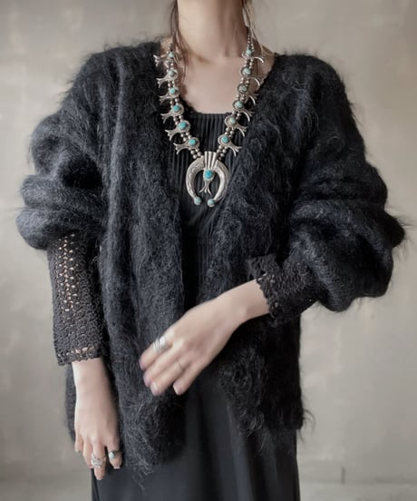 【USED】　Mohair Knit Cardigan/ 220220-024