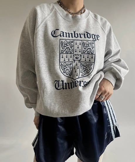 【USED】 Fruit of the Loom Cambridge University Sweat Top /250125-012
