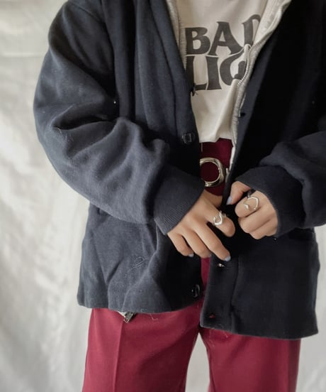 【USED】   Acrylic Knit Cardigan④/211020-055