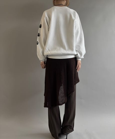 【USED】  Asymmetry see-through skirt / 250927-005
